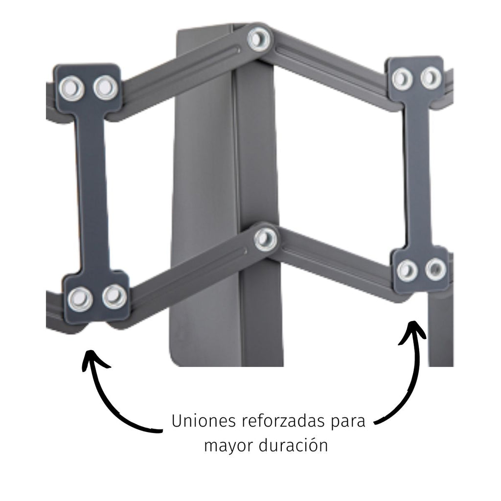Soporte de Libros Ajustable de ABS -| DELI|  Estante Retráctil Creativo Blanco con Clip y Soporte, Ideal para Estudiantes, Material Duradero, Capacidad para Múltiples Libros, Accesorio de Lectura|Soporte de Libros Moderno|Acabado Blanco Elegante, Decoraciones para Estantes