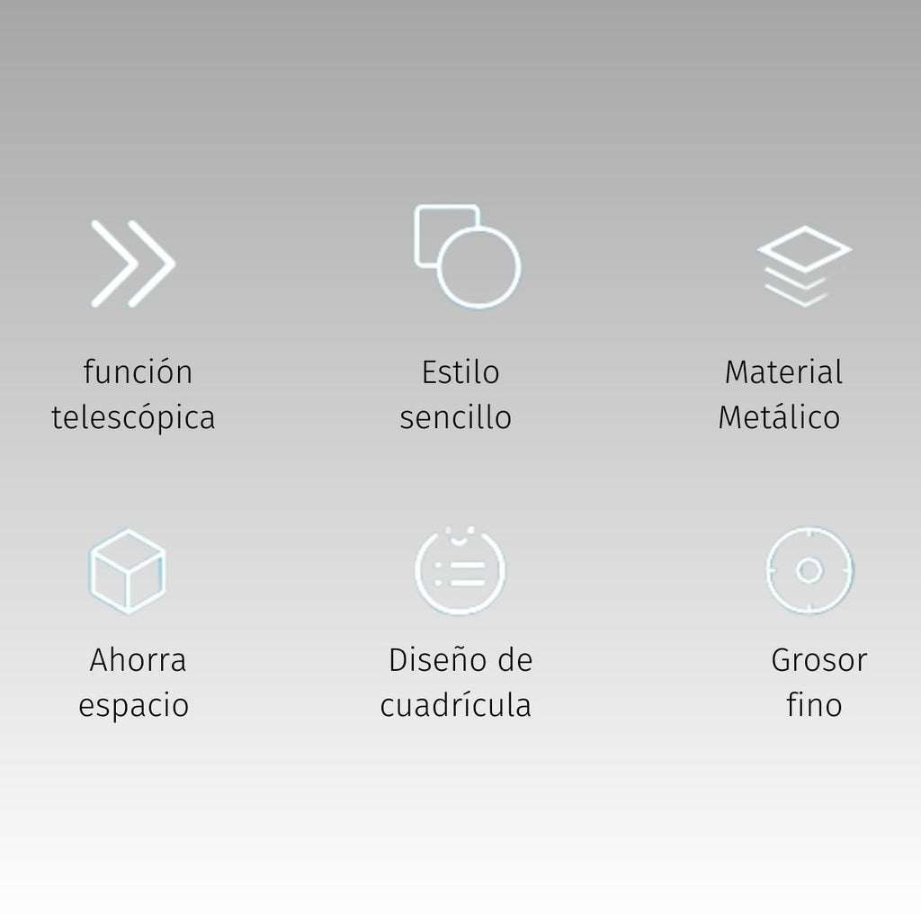 Soporte de Libros Ajustable de ABS -| DELI|  Estante Retráctil Creativo Blanco con Clip y Soporte, Ideal para Estudiantes, Material Duradero, Capacidad para Múltiples Libros, Accesorio de Lectura|Soporte de Libros Moderno|Acabado Blanco Elegante, Decoraciones para Estantes