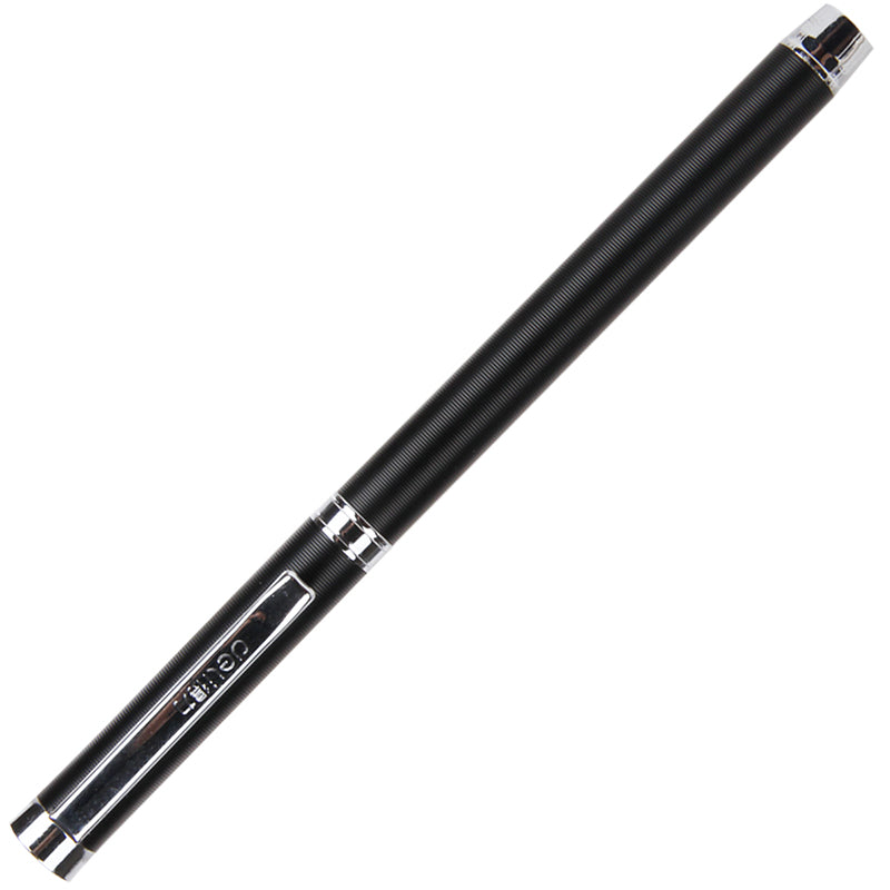 12pcs Deli Bolígrafo de Gel Retráctil Negro de 0.7mm| DELI , bolígrafo de gel con escritura suave y agarre cómodo, puede escribir hasta 300 metros, bolígrafo de gel para oficina, conferencias y firma