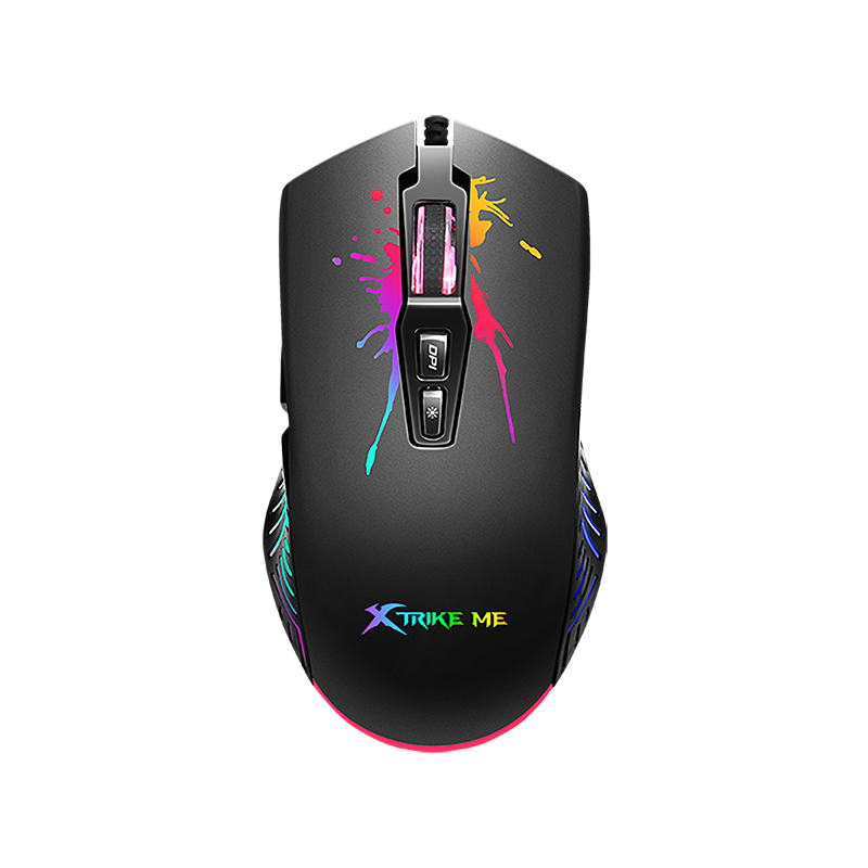 Kit Gamer Teclado Y Mouse Xtrike Me Cmx-410 4 En 1 Español Color del mouse Negro Color del teclado Negro
