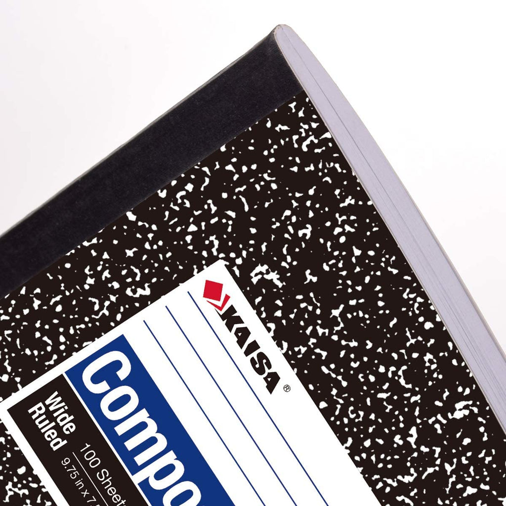 Libreta College Cosida- Cuaderno Composition Raya| 1 piezas| Caja 20 piezas| Cuaderno |Norte| EUA| Collegio