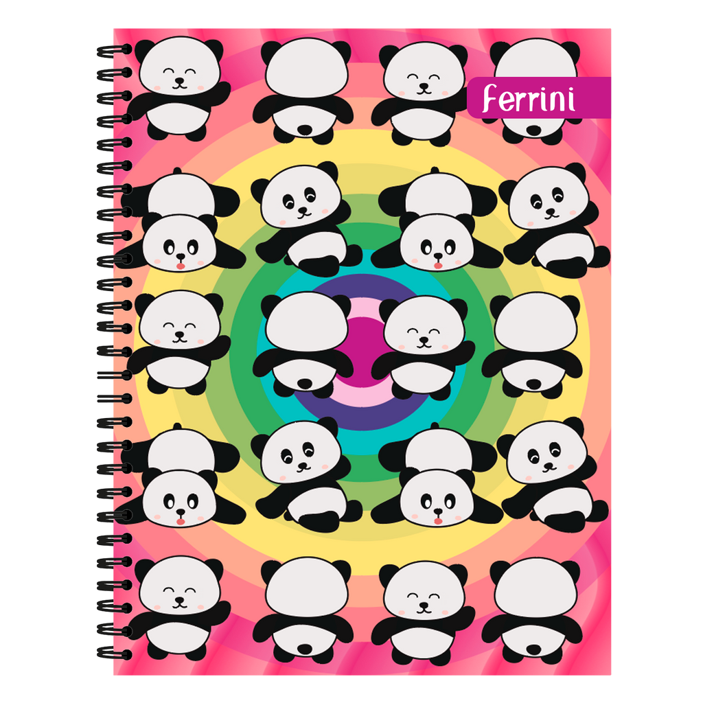 Caja 24 Piezas Cuaderno Profesional Doble Argolla Inclusive 100h Ferrini