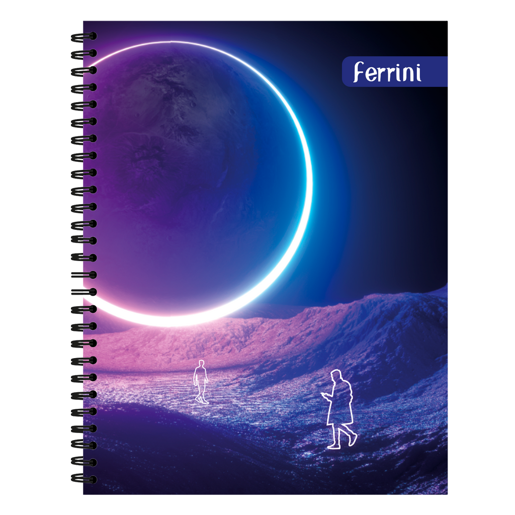 Caja 24 Piezas Cuaderno Profesional Doble Argolla Inclusive 100h Ferrini
