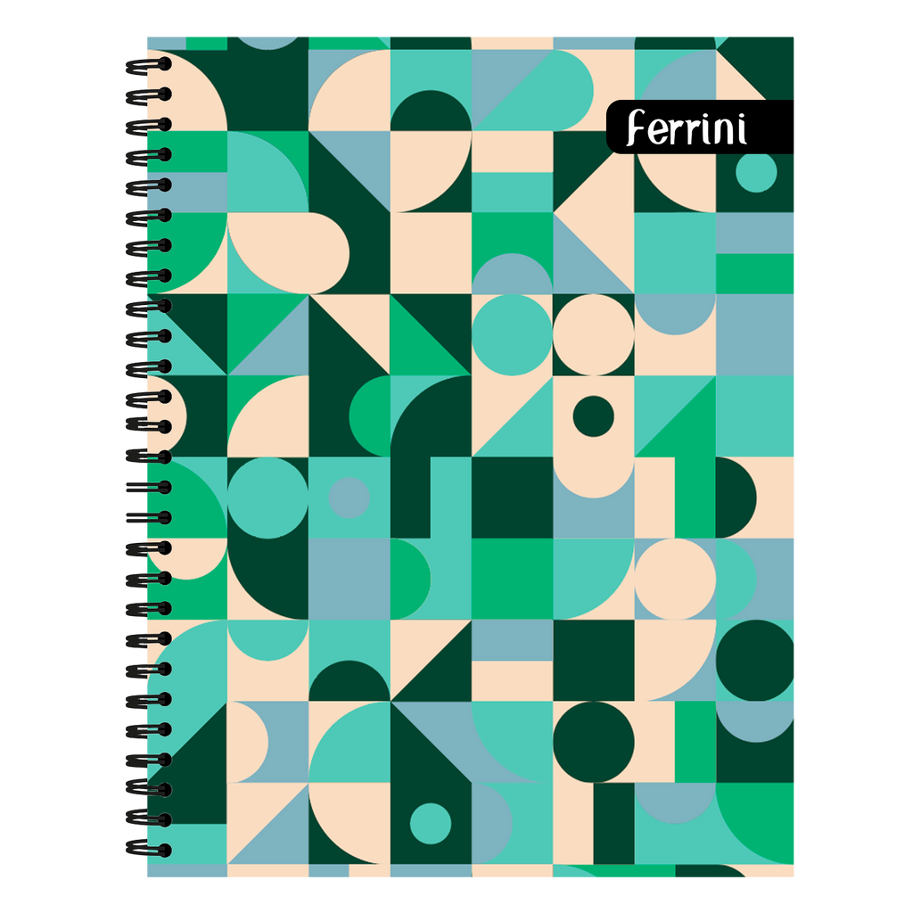 Caja 24 Piezas Cuaderno Profesional Doble Argolla Inclusive 100h Ferrini