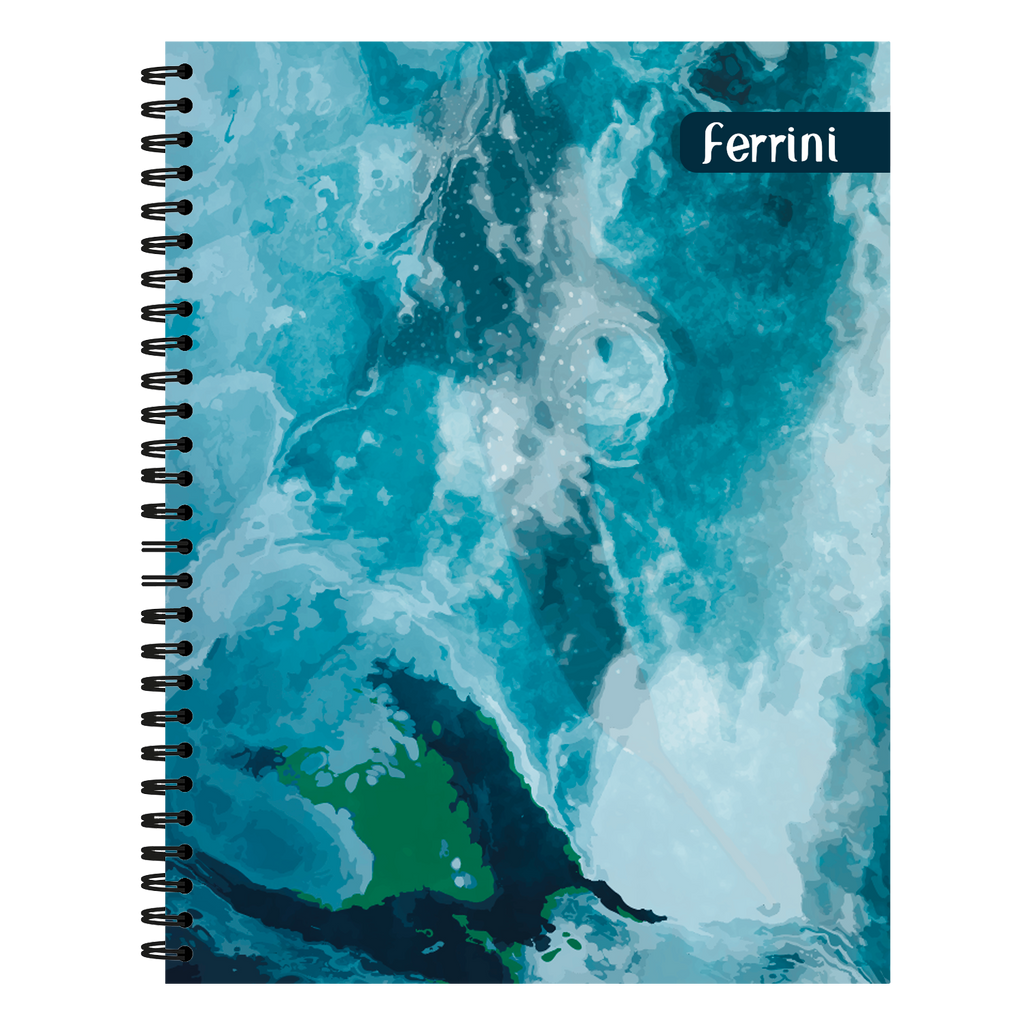 Caja 24 Piezas Cuaderno Profesional Doble Argolla Inclusive 100h Ferrini