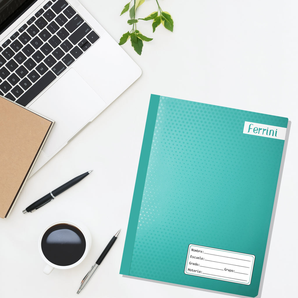 8-pack Basic Cuadernos Cosidos Profesional Ferrini 100h